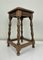 Early 20th Century French Rustic Oak Stool, 1920s, Image 6