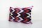 Housse de Coussin Lombaire Ikat en Soie, 2010s 2