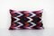 Silk Ikat Velvet Lumbar Cushion Cover, 2010s 1