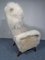 Danish Lambswool Wing Chair 6