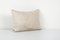 Housse de Coussin Lombaire Blanche en Laine Biologique, 2010s 3