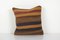 Anatolian Striped Kilim Cushion Cover in Wool, 2010s, Image 1