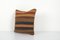 Anatolian Striped Kilim Cushion Cover in Wool, 2010s 3