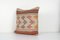 Handmade Wool Hemp Organic Kilim Cushion Cover, 2010s, Image 3