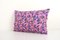 Uzbek Pink Roller Printed Cotton Cushion Cover, 2010s 2