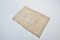 Small Handwoven Peach Wool Area Rug, Image 7
