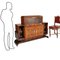 French Art Decò Sideboard in Walnut Briar by Jules Leleu, 1930s, Image 2