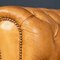 English Leather Chesterfield Sofa with Button Down Seats, 1960s, Image 10