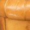 Sofá Chesterfield inglés de cuero con asientos con botones, años 60, Imagen 16