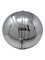 Lampada da tavolo sferica in metallo cromato, anni '70, Immagine 1