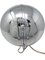 Lámpara de mesa esférica de metal cromado, años 70, Imagen 2