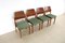 Vintage Dining Room Chairs in Teak, 1960s, Set of 4 6