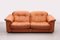 DS101 2-Seat Sofa in Cognac Leather from De Sede, 1970 12