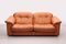 DS101 2-Seat Sofa in Cognac Leather from De Sede, 1970, Image 12