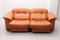 DS101 2-Seat Sofa in Cognac Leather from De Sede, 1970 1