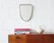 Kidney-Shaped Wall Mirror, 1950s, Image 10