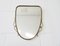 Kidney-Shaped Wall Mirror, 1950s, Image 1