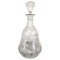 Late 19th Century Crystal Decanter with Vine Decor 1