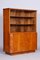 Czech Art Deco Walnut Bookcase, 1950s 7