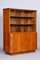 Czech Art Deco Walnut Bookcase, 1950s, Image 7