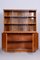 Czech Art Deco Walnut Bookcase, 1950s 8