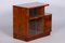 Small Czech Art Deco Walnut Cabinet, 1930s 9