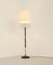 Dänische Stehlampe aus Teakholz & Messing, 1950er 8