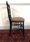 Napoleon III Chairs in Blackened Wood, Set of 2 4