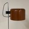 Brown Coupe Floor Lamp by Joe Colombo for Oluce Italy, 1970s 8