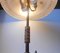 Patinierte B146 Messing Tischlampe von Lyfa, 1956 4