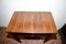 Men's Bathroom Table with Opening Top in Plated in Walnut, Italy, Image 8