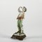 Statuetta da bambino in porcellana con base in ottone di Triade, anni '50, Immagine 2