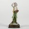 Jungenfigur aus Porzellan mit Messingsockel von Triade, 1950er 1