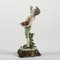 Boy Figurine in Porcelain with Brass Base by Triade, 1950s 3