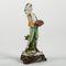 Figurine Garçon en Porcelaine avec Socle en Laiton par Triade, 1950s 6
