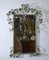 Hand-Painted Metal Wall Mirror with Vine Leaf Motives 8