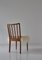 Spindle Back Chairs Model 101 in Sheepskin & Oak, Denmark, 1950s, Set of 6, Image 10