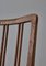 Spindle Back Chairs Model 101 in Sheepskin & Oak, Denmark, 1950s, Set of 6 9