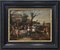 Follower of David Teniers the Younger, Village Feast, 1600, Oil on Panel, Framed 1