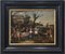Follower of David Teniers the Younger, Village Feast, 1600, Oil on Panel, Framed 10