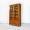 Antique Italian Walnut & Original Glass Cabinet, 1900s 4