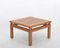 Coffee Table in Oak and Brass by Tommaso Barbi, Italy, 1970s, Image 7