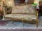 Französisches Louis XVI 3-Sitzer Sofa mit Gobelin und vergoldetem Holz 1