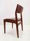 Danish Modern Teak and Leather Dining Chair by Johannes Andersen, 1960s, Image 7