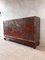 Antique Chinese Red Lacquered and Hand Painted Sideboard, 1900s 3