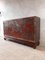 Antique Chinese Red Lacquered and Hand Painted Sideboard, 1900s, Image 3