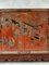 Antikes chinesisches rot lackiertes & handbemaltes Sideboard, 1900er 5