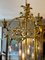 Large Classical Brass Ceiling Lantern, 1970s 9
