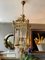 Large Classical Brass Ceiling Lantern, 1970s 3