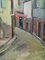 Paris Street Walk, 1950s, Oil on Canvas, Framed 7